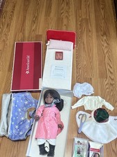 American Girl Doll Lot: Addy Walker Doll Bed, Backpack  Accessories - EUC