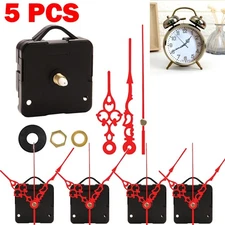 5pcs Clock Motor New For Wall Clock Replacement Movement Parts Quartz Time Hands