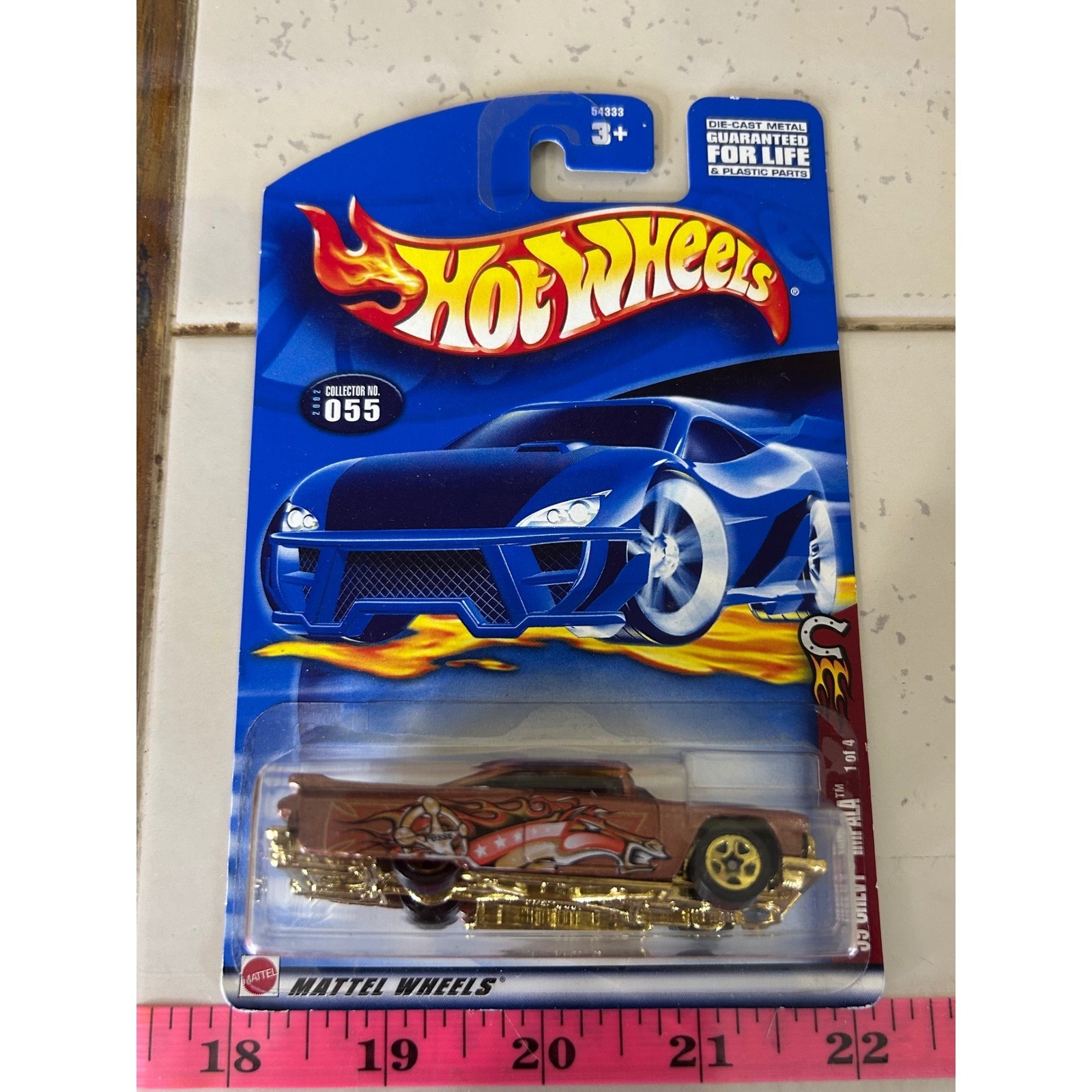 Hot Wheels 2000 Collector 055 59 Chevy Impala Die-Cast Metal Toy Car