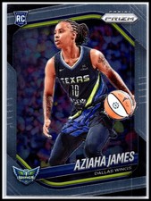 2025 Panini Prizm WNBA #83 Aziaha James RC Dallas Wings