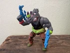 Vintage TMNT Machine Gunnin Rocksteady 1991 Playmates Toys Action Figure