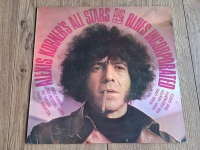 BLUES INCORPORATED - ALEXIS KORNER'S ALL STARS LP 1969 RE UK TRANSATLANTIC