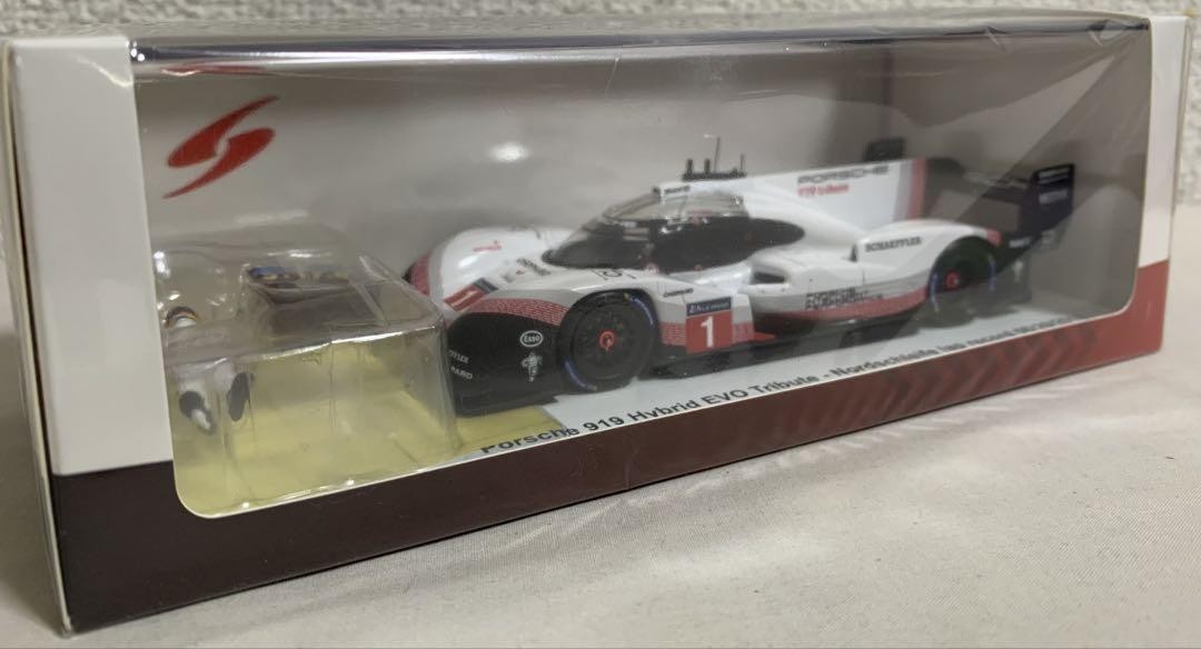 ミニカー 1/43 Porsche 919 Hybrid Tribute Evo. 1/43 IXO Porsche 919 Hybrid Evo #1 Record lap Nürburgring