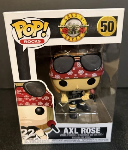 FUNKO POP ! AXL ROSE 50 GUNS N ROSES POP ROCKS W01