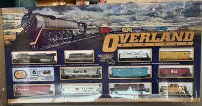 Bachmann HO Scale 00614 Overland Limited Train Set Brand New In Box