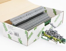 40 x WAGO 280-557 2.5mm² grey three-level terminal block-unused