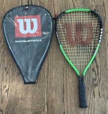 Wilson Crushing Power Titanium Xpress Racquetball Racquet Grip 3 7/8" w/ case