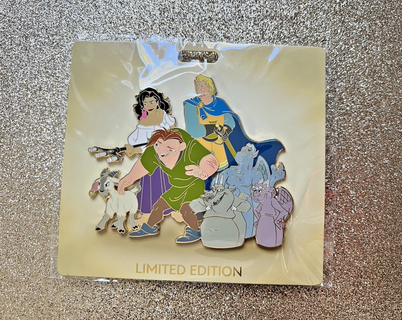 Hunchback Notre Dame Disney WDI MOG D23 2025 Squad Goals LE 400 Pin Esmerelda
