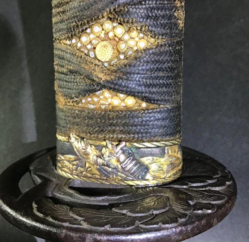 Katana Koshirae Período Edo - Japón - Sin Hoja Foto 4 de 4