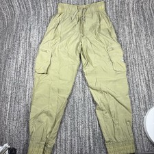 Nike Woven Lined Utility Cargo Pants Green Youth Sz M Sportswear DD6285-276 READ
