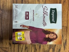 Depend Silhouette Women's Incontinence Underwear Size M Maximum 14ct