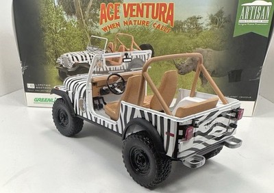 GREENLIGHT ARTISAN 1/18 Scale 1976 JEEP CJ-7 “ACE VENTURA” | eBay