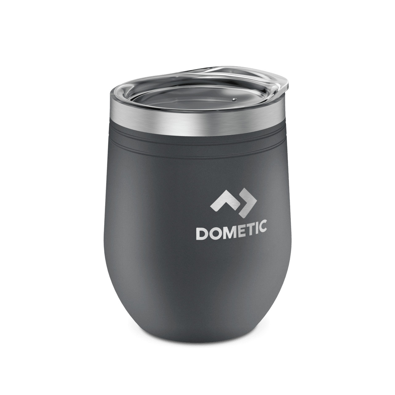 Verre à vin isotherme Dometic au camping et pique-nique chic noir