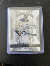 2023-24 SP Retail Rookie Authentics Jerseys Devon Levi #103 Rookie RC