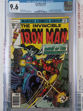 IRON MAN #102 CGC 9.6 (1977) 1ST APPEARANCE OF DREADKNIGHT + FRANKENSTIEN MONSTE