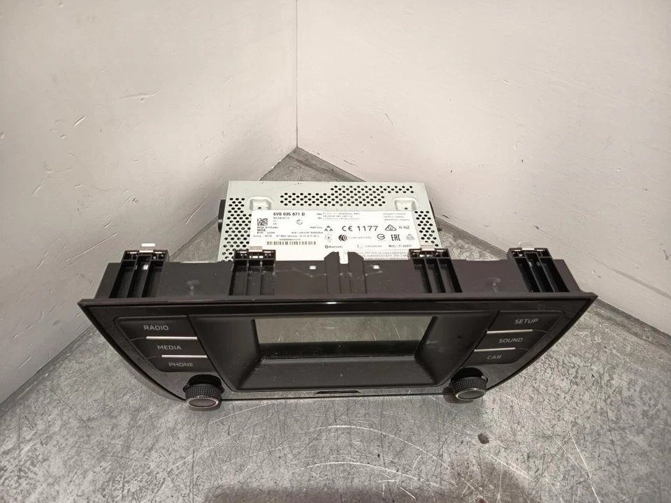 6V0035871D Sistema Audio/Radio Cd para SKODA FABIA (NJ3) Like 2016 191973 - Imagen 4 de 4