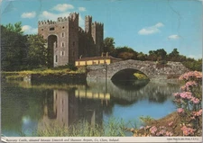 Vintage Bunratty Castle Ireland Photochrome Postcard by John Hinde
