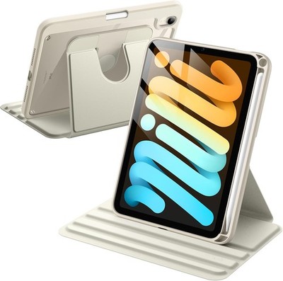 JETech Rotierende Hülle für iPad mini (A17 Pro, 2024 Modell, 7. Generation)
