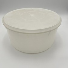 Vintage Tupperware 256-2 Cake Large Storage Container Seal Lid 224-9