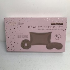 3pc Studio Dry Beauty Sleep Set: Satin Standard Pillowcase, Eye Mask  Scrunchie