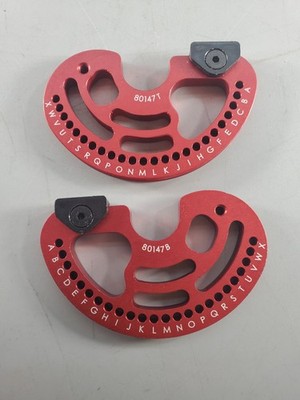 PSE Archery Rally Mod Modules Set (80147T, 80147B) Red New! 