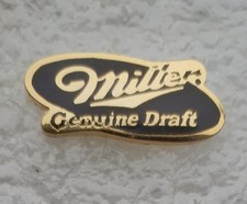 American Miller Genuine Draft beer pin badge