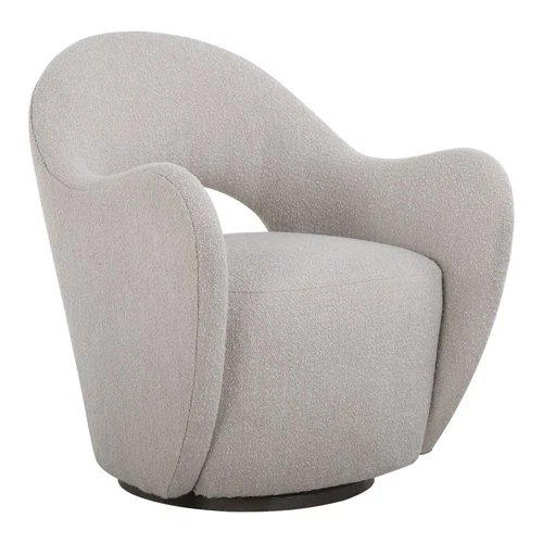 Uttermost Wander Fabric Swivel Chair - Picture 4 of 6