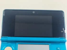 Nintendo 3DS Aqua Blue Handheld Console With Charger CTR-001