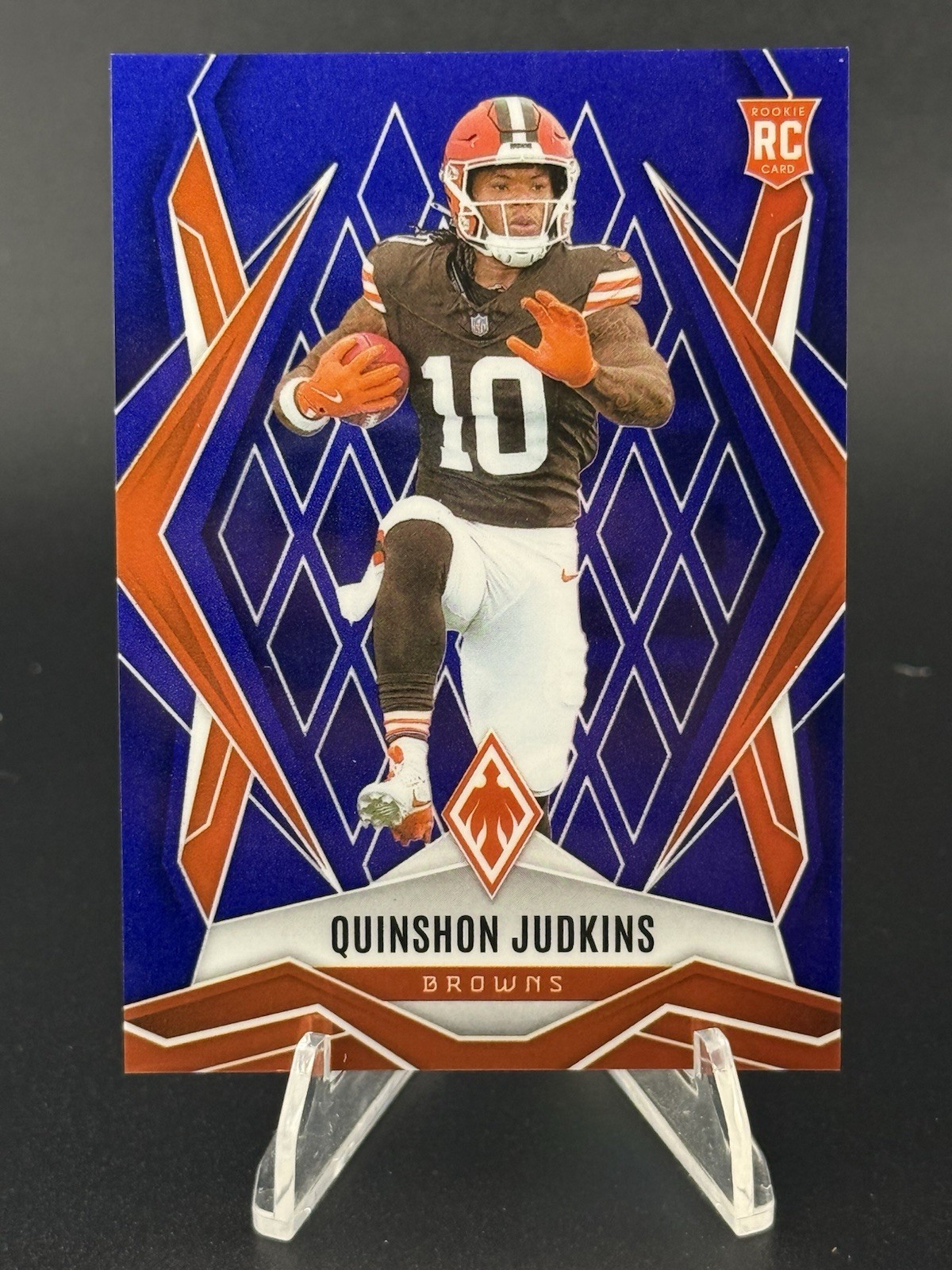 Quinshon Judkins RC Blue /50 Browns 2025 Panini Phoenix Rookie #191