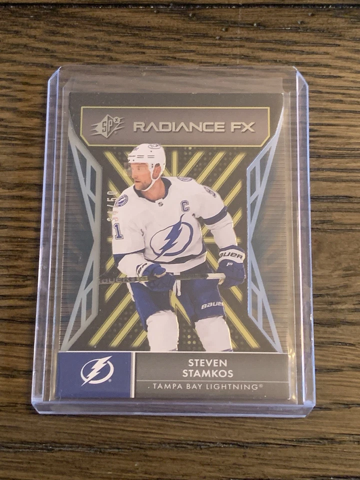 2021-22 SPx - Radiance F/X Steven Stamkos #RFX-18 Gold /50 - Image 4 of 4