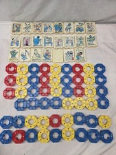 Vintage Sesame Street Build and Play Set 1984 over 65 Pieces