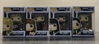 New Metallica Funko Pop Rocks #57 Hetfield #58 Ulrich# 59 Hammett #60 Trujillo