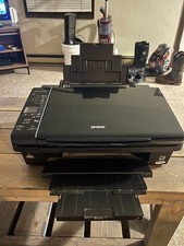 Epson Stylus NX215, an all-in-one inkjet printer without power cord