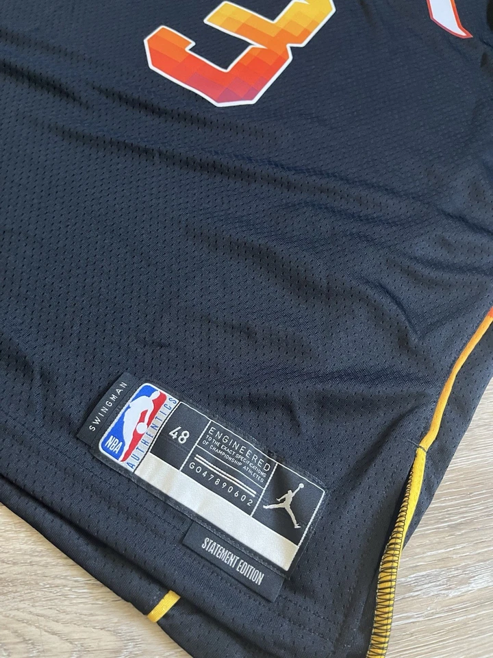 Camiseta para hombre XL Nike NBA Phoenix Suns Beals negra #3 Foto 4 de 4