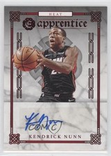 2019 Panini Chronicles Apprentice Signatures Red Kendrick Nunn #AP-KNU Auto dd2