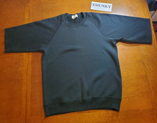 Cheetah by Mervyn’s Men’s Sweatshirt LG BLK Vintage Fleece Cut-off Made in USA