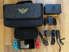 Nintendo Switch Neon Console with all accessories Diablo Bag Free UK Post