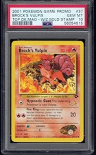 2001 Pokémon Brock's Vulpix Wizard Stamp 37/132 PSA 10 (Gym Challenge) on eBay