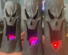 Spirit Halloween Scary Tree Trunk Retired Halloween Animated Prop (lot Of 3)