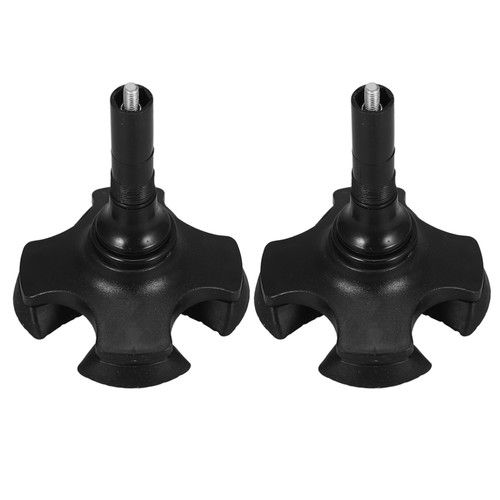 2 Pcs Cane Foot Replacement Pads Heavy Duty Non Skid for Walking Sticks - Foto 2 di 19
