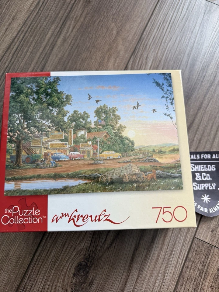 The Puzzle Collection Jigsaw Puzzle ‘Cider Stand’ (750 Pc) Kreutz RoseArt NEW - Image 2 of 4