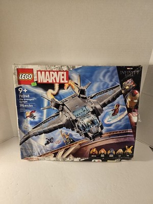 LEGO Super Heroes: The Avengers Quinjet  76248 NEW RETIRED OPEN DAMAGED BOX