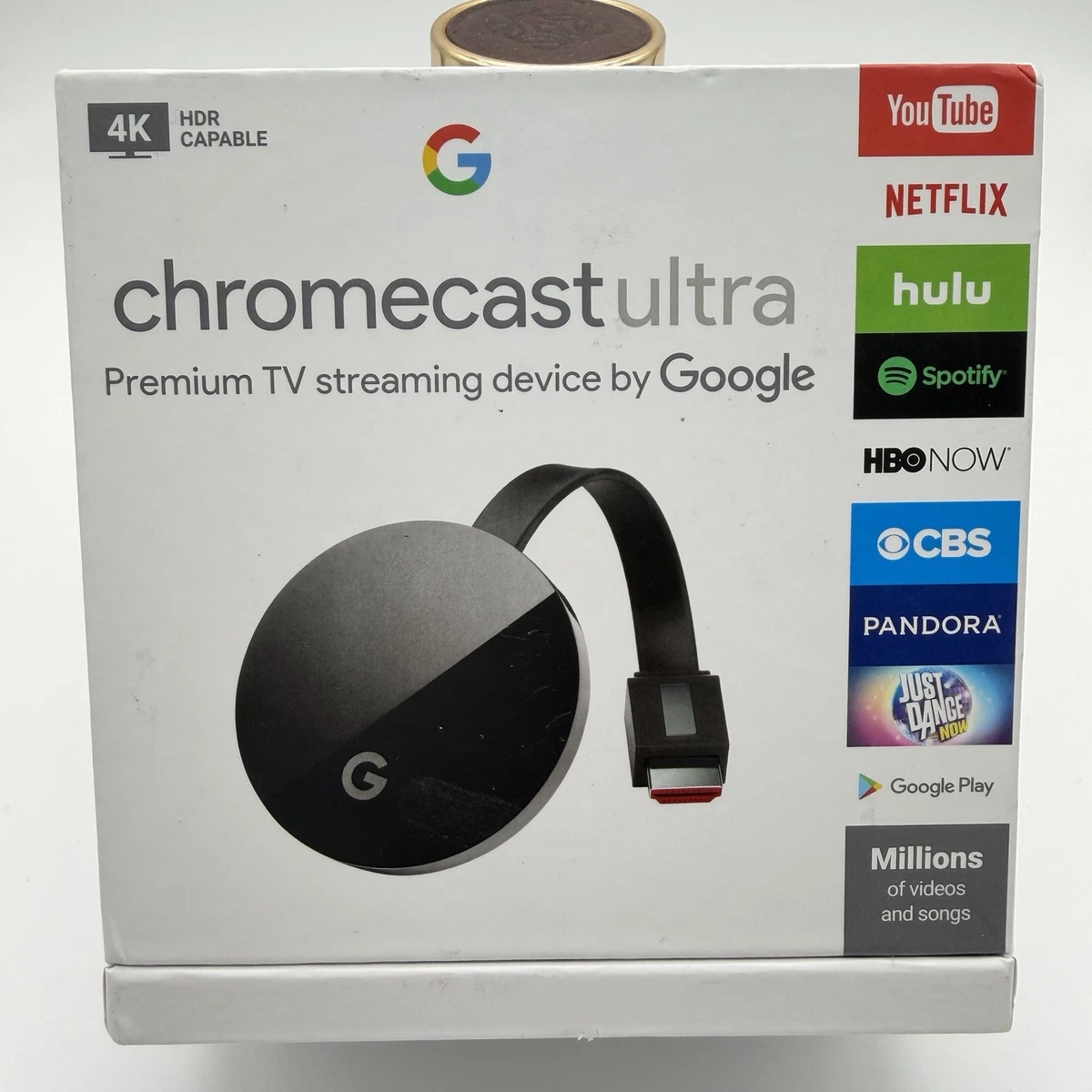 Google Chromecast Ultra 4320p HDMI Home Internet & Media Streamers