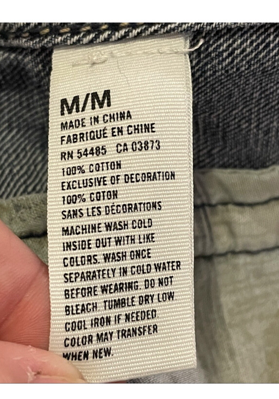 Women’s American Eagle Button Down Jean Jacket Si… - image 3