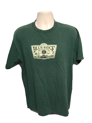 Blue Ridge Mountain Famous Lager Adult Large Green TShirt