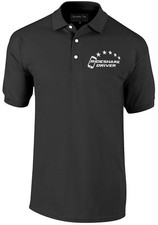 5-Star Rideshare Driver Polo shirt, 100% cotton, REFLECTIVE logo