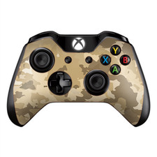 Skins Decal Wrap for Xbox One / One S Controller Brown Desert Camo camouflage
