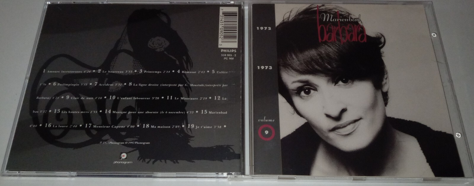 BARBARA ALBUM CD VOLUME 9 MARIENBAD | eBay