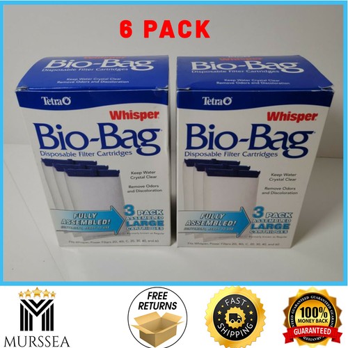 Tetra Aquarium Filter Biobag Cartridge Whisper Assembled Fish Tank
