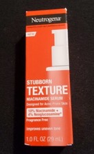 Neutrogena Stubborn Texture Niacinamide Serum 1.0 FL OZ Fragrance Free New